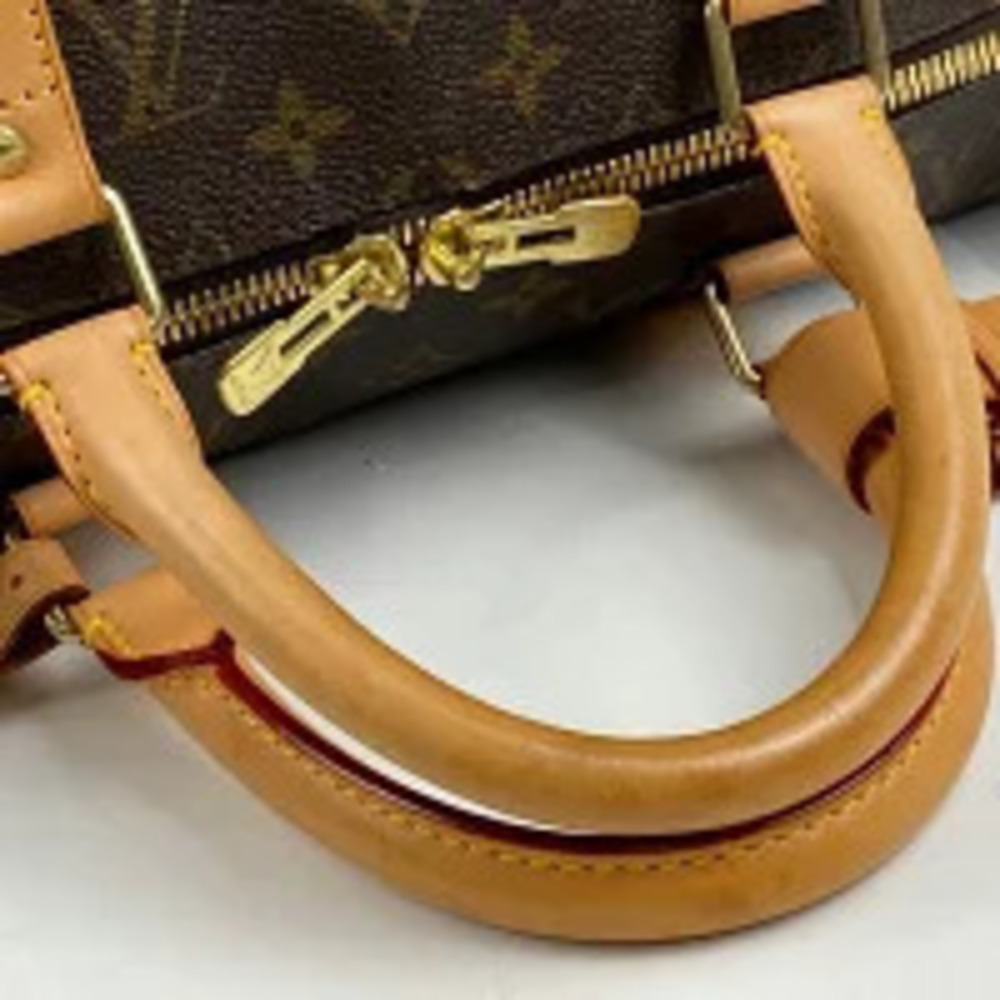 Louis Vuitton Bandoulire Bag Brown Monogram Travel Trip Boston Business Keepall - Picture 7 of 7